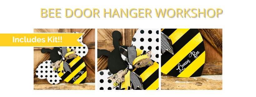 queen bee door hanger
